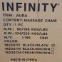 Infinity - Aura Zero Gravity Massage Chair (18230111) - Black NEW