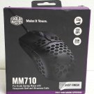 Cooler Master Master MM710 Wired Optical Gaming Mouse, Black Glossy, MM710KKOL2