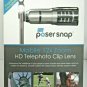 NOB Pro Poser Snap Mobile 12x Telescopic Lens Telephoto Clip - Silver