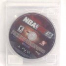 NBA 2K12  (Sony Playstation 3, 2011) Ps3 Disk Only