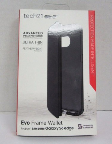 Genuine Samsung Galaxy S6 Edge Tech21 Evo Frame Wallet