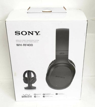 Sony RF400 Wireless Home Theater Headphones - Black *EXCELLENT #102