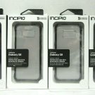 LOT OF 4 Incipio - Reprieve Case for Samsung Galaxy S8 - Black/clear