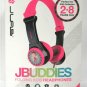 JLab Audio - JBuddies Folding Over-the-Ear Headphones For Kids 2-8 Years Old