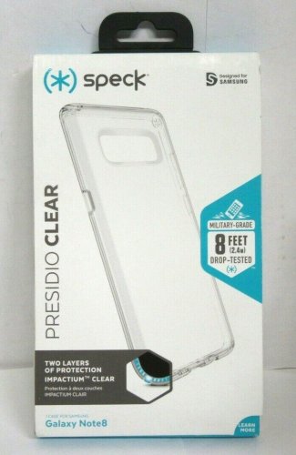 Speck Presidio Clear Cover Case for Samsung Galaxy Note 8