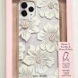 NOB Kate Spade HardShell Case for Apple iPhone 11Pro Max/ XS MAX Hollyhock Clear