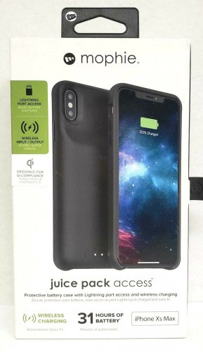 Mophie Juice Pack Access Ultra Slim Wireless Battery Case iPhone Xs Max 2,200mAh