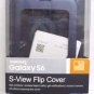 Samsung - S-View Flip Cover for Samsung Galaxy S6 Cell Phones - Black #111