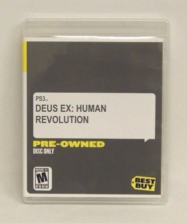 Deus Ex: Human Revolution (PlayStation 3)