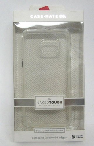 Case-Mate Naked Tough Cell Phone Case for Samsung Galaxy S6 Edge Plus - Clear