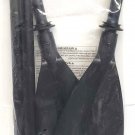 AIRHEAD Kayak Paddle - 4 Section Asymmetrical Blade - Black