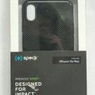 Speck Presidio GLOSSY GRIP Case for Apple iPhone XS Max - Black 120254-7715 #102
