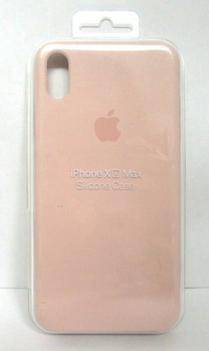 Apple - iPhone XS Max Silicone Case Pink Sand - MTFD2ZM/A