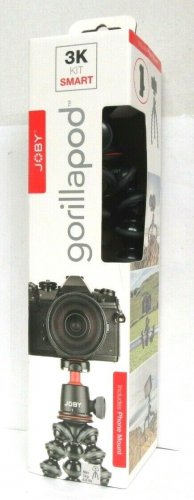 JOBY - GorillaPod 3K SMART Kit Tripod - Black/Red/Charcoal #101