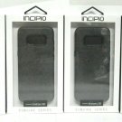 LOT OF 4 Incipio Esquire Series Phone Case for Samsung Galaxy S8 Gray Fabric