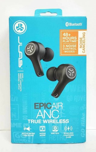 NOB JLab Epic Air ANC True Wireless Earbud Headphones - Black