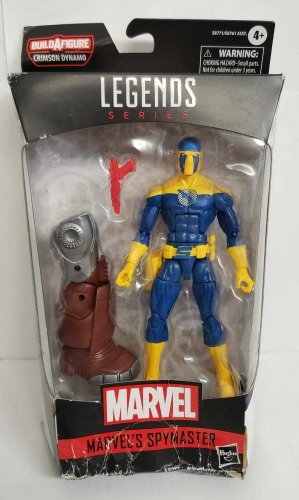 Hasbro Marvel Legends &acirc;�&cent; 6" Spymaster Fig (Crimson Dynamo BAF) Damaged Packaging