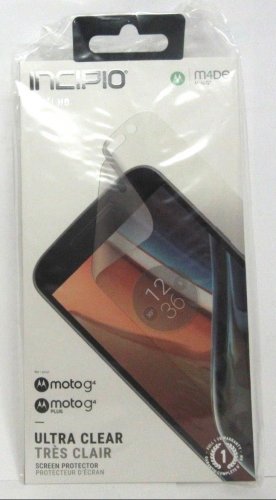 Incipio Plex HD - Screen Protectors for Motorola Moto G4 & 4 Plus - Ultra Clear&Acirc;&nbsp;