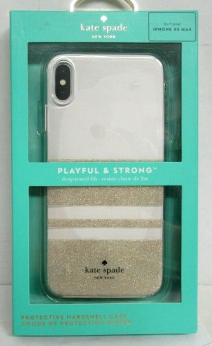 Kate Spade New York Protective Case Cover for iPhone XS Max Charlotte Gold #101