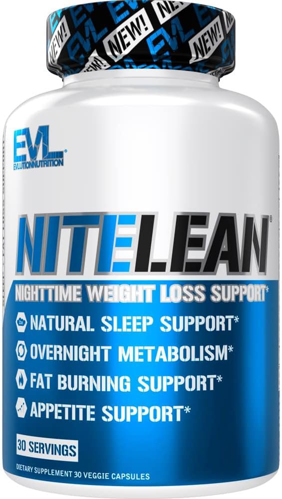 EVL Night Time Fat Burner Appetite Suppressant for Weight Loss Diet Pills
