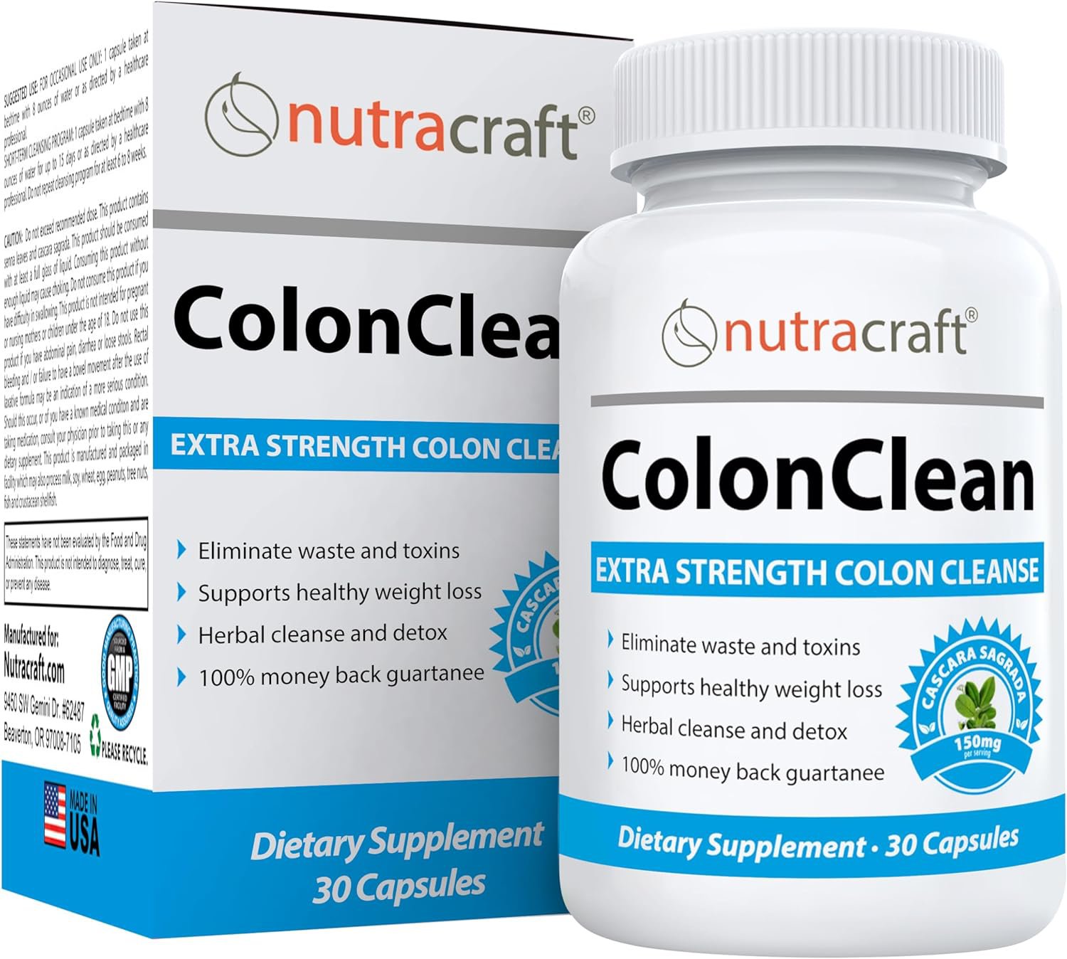 ColonClean #1 Colon Detox and Constipation Relief | Senna