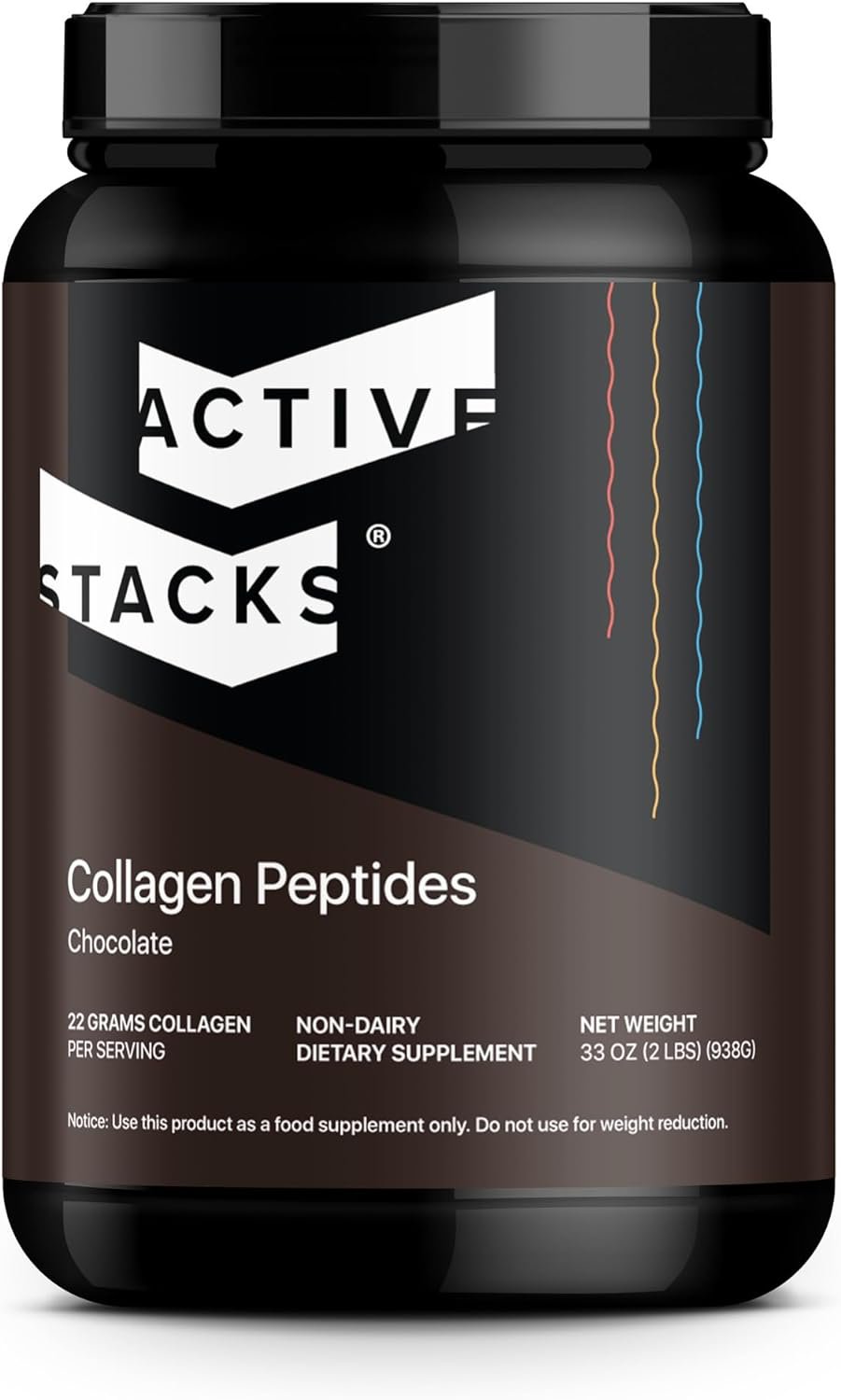 Collagen Peptides Protein Powder, Chocolate - Supports Healthy Hair, Skin