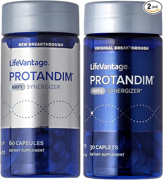 Protandim Dual Synergizer, Protandim NRF1 Synergizer (60 Capsules) + Protandim NRF2