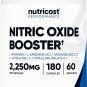 Nutricost Nitric Oxide Booster 2250mg, 180 Capsules