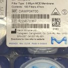 EMD Millipore DAWP04700 Durapore Membrane, PVDF, 0.65 µm, 47 mm dia, 100 filters