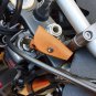 Handcrafted Leather Key Fob: A Stylish Solution to Protect Your Motorcycle's Paint