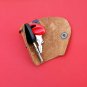 Handcrafted Leather Key Fob: A Stylish Solution to Protect Your Motorcycle's Paint