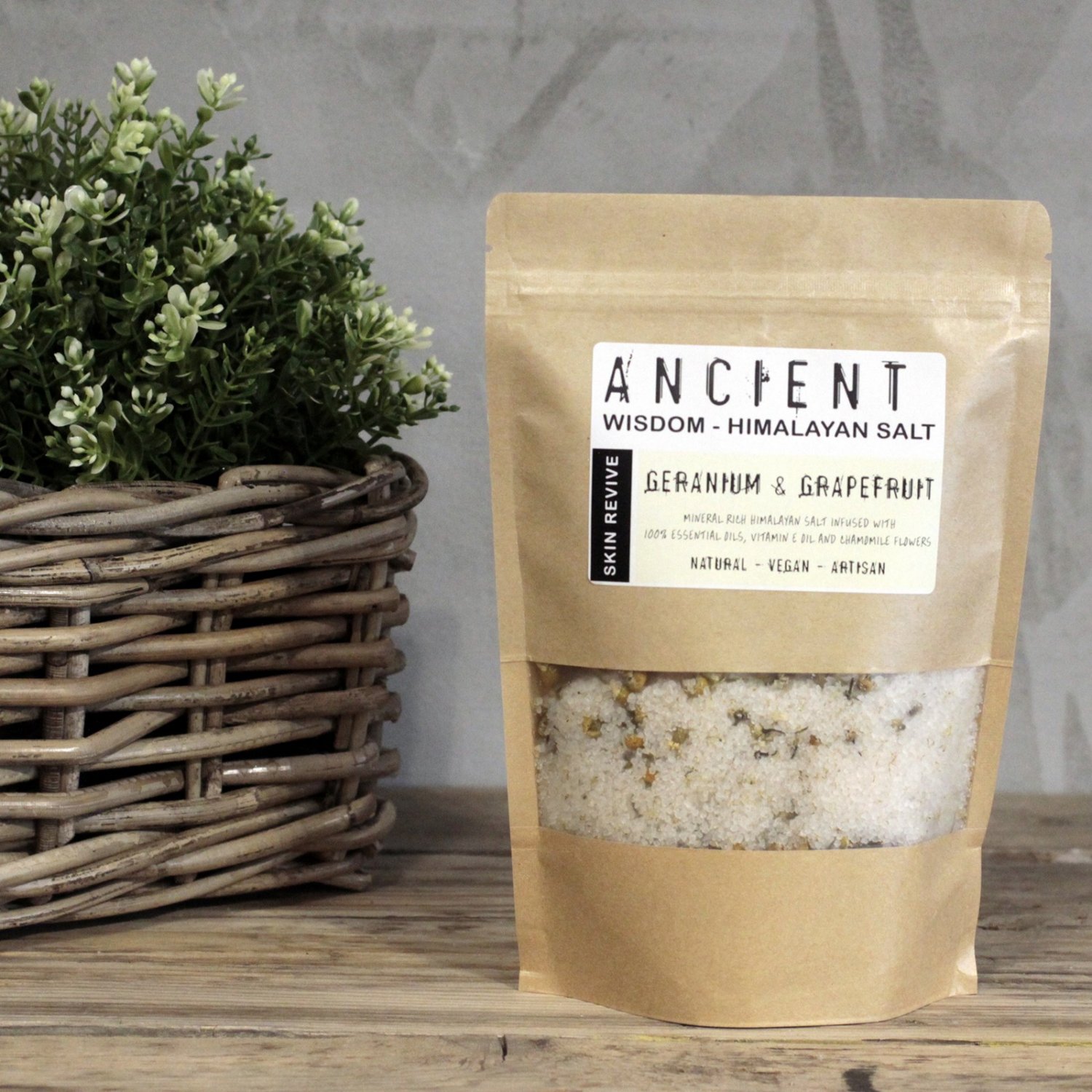 Himalayan Bath Salts for Bath  -Geranium