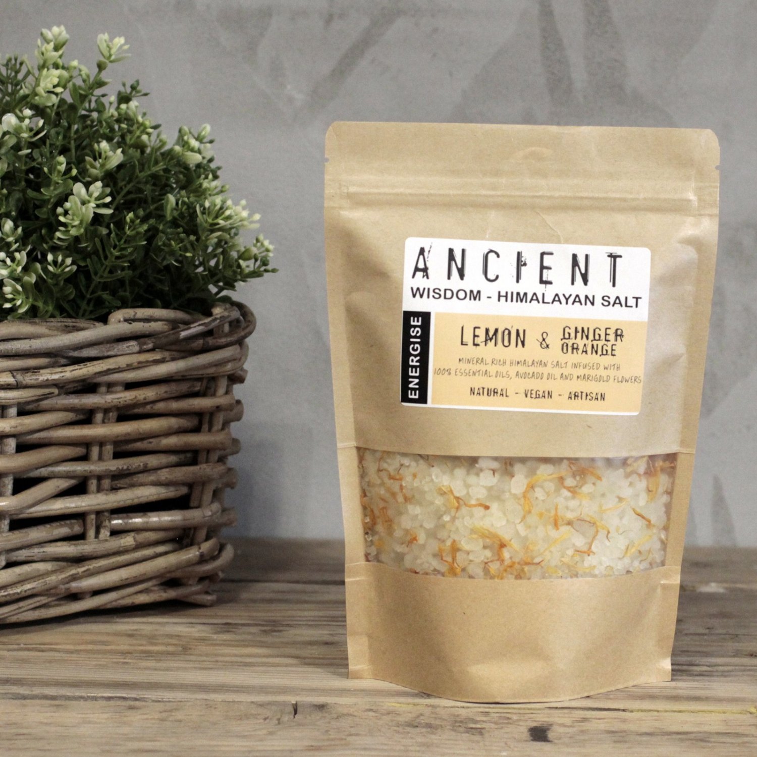 Himalayan Bath Salts for Bath- Lemon