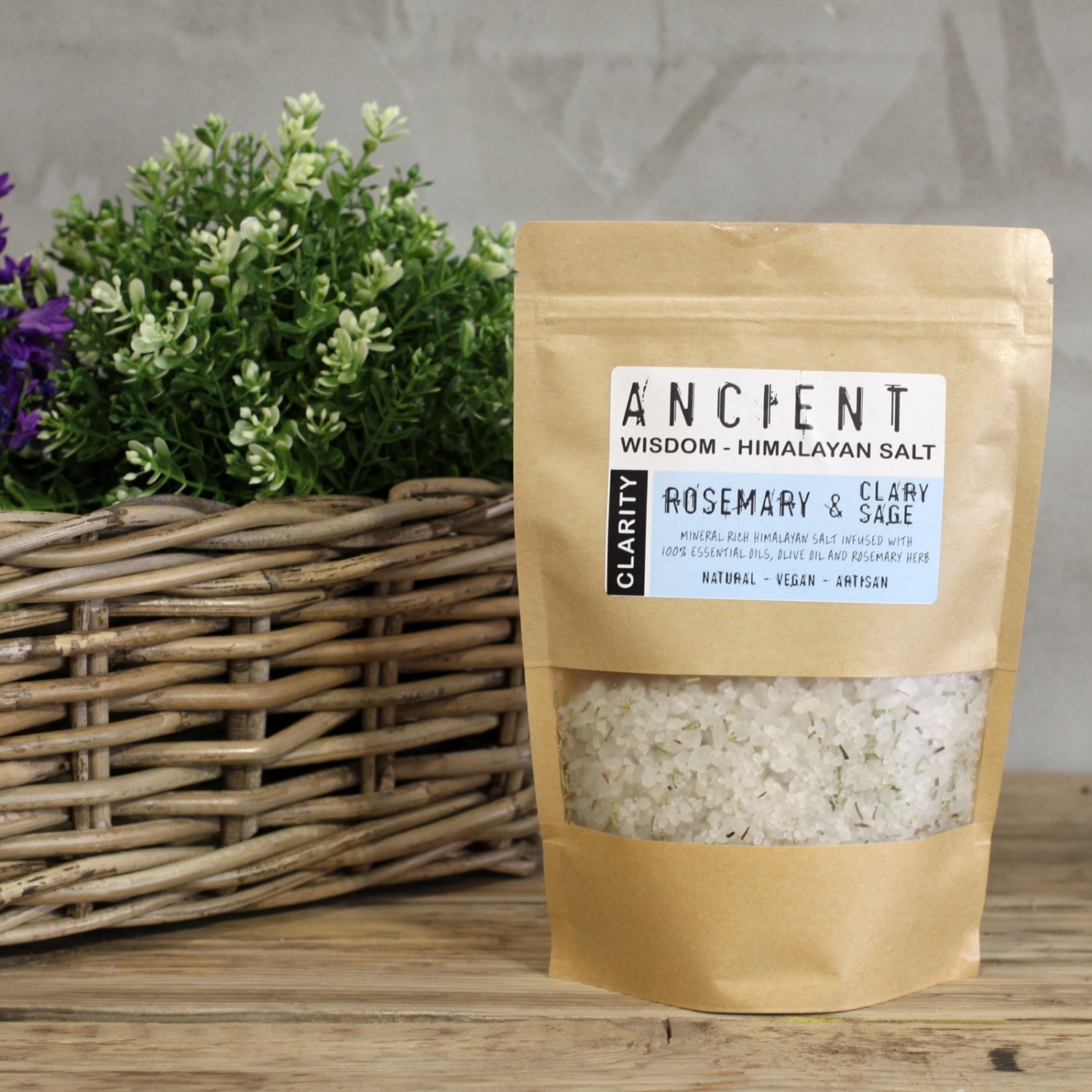 Himalayan Bath Salts for Bath  -Rosemary