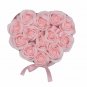 Soap Flower Gift Bouquet - 13 Pink Roses - Heart
