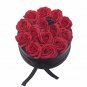 Soap Flower Gift Bouquet - 14 Red Roses - Round
