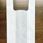 Bulk 500 x 17&acirc;�� Small White Reusable Shopping Fabric Bag Restaurant Machine Washable