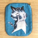 "grimace cat" Cosmetic/Pencil Pouch/Bag.