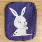 Suspicious rabbit, Cosmetic/Pencil Pouch/Bag.
