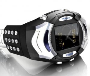 V2.1 Watch mobile phone with keyboard and Camera