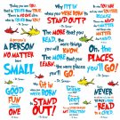 Quotes Svg Dr Seuss Cut Cat In The Hat Thing One Two Red Fish Book Sayings Png