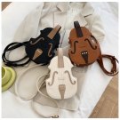 Violin shape bag cello purse
