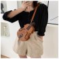 Violin shape bag cello purse