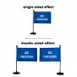 Bagetu Personalized Car Flag with Magnetic Base and Flexible FlagPole for Car Hood