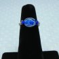 LC995R - Blue Feather Ring