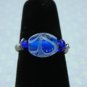 LC995R - Blue Feather Ring
