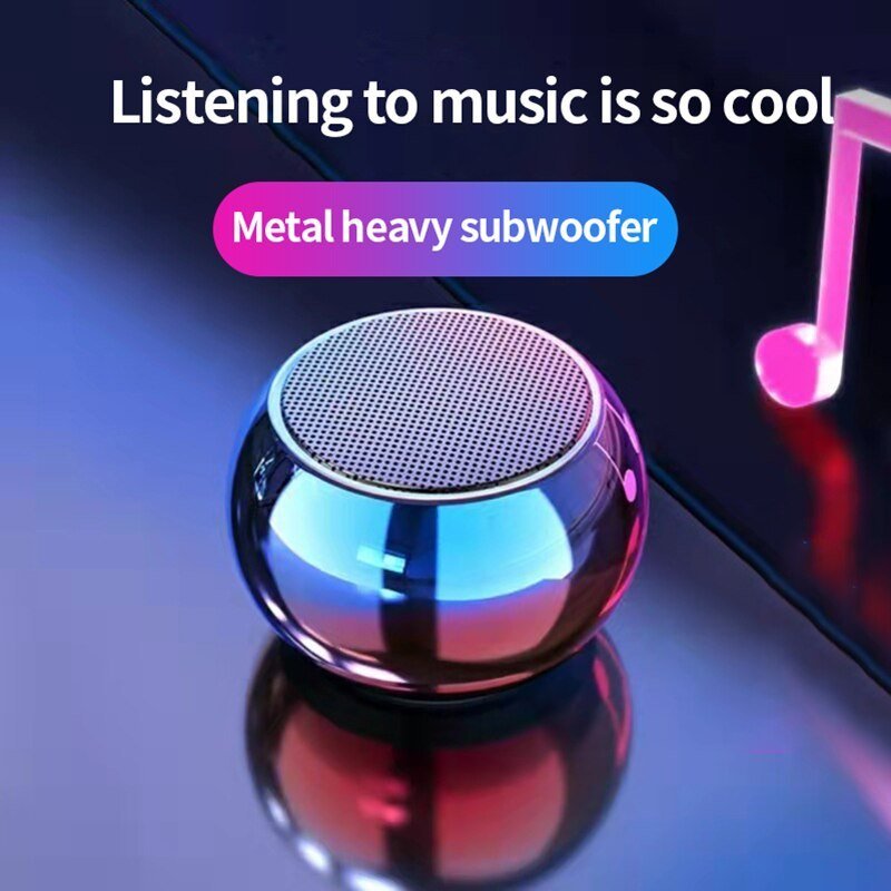 Speaker Portable Small Steel