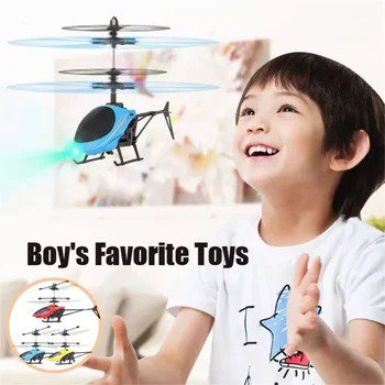 Mini Induction Helicopter Can Hover and Automatically