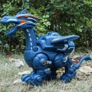Simulation Fire Mechanical Dinosaur Water Spray Cold Light Children's Play Model Toys for Children.