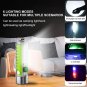 Portable and Multifunction USB C Rechargeable LED Flashlight.
